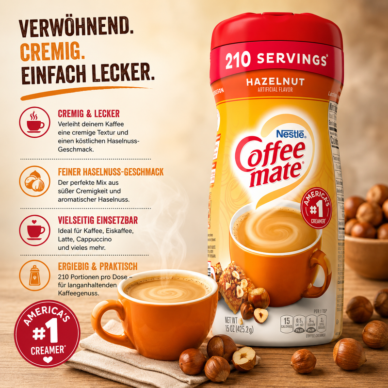 Nestle - Powder Coffee Mate "Hazelnut" (425,2 g)