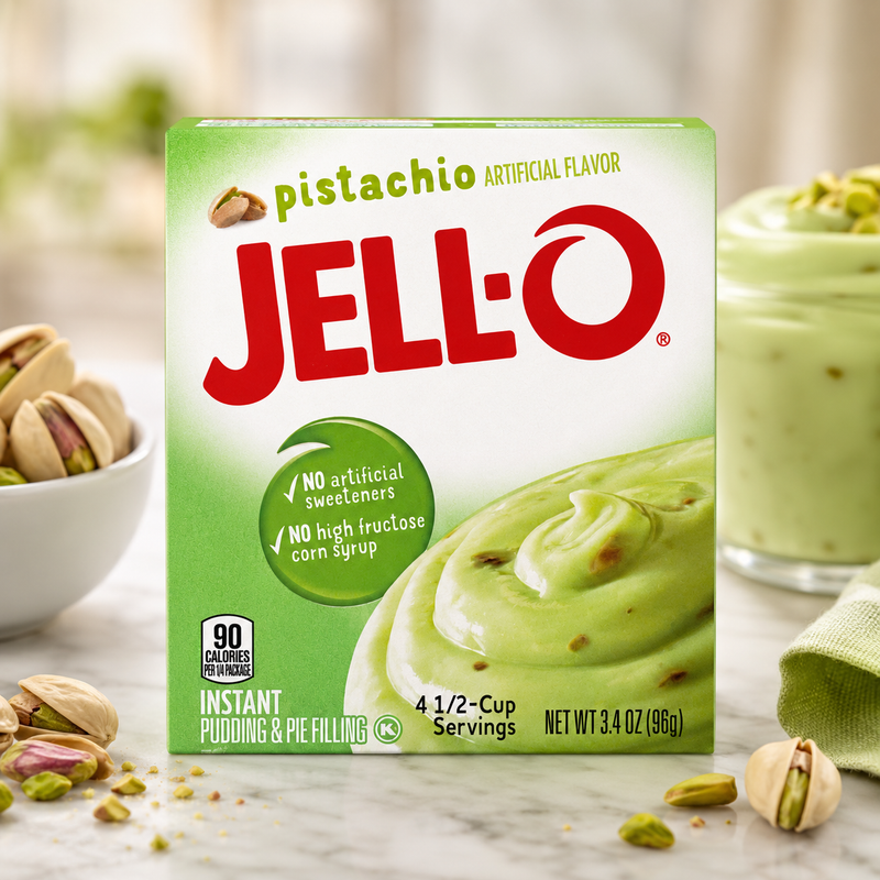 JELL-O - Instant Pudding "pistachio" (96 g)