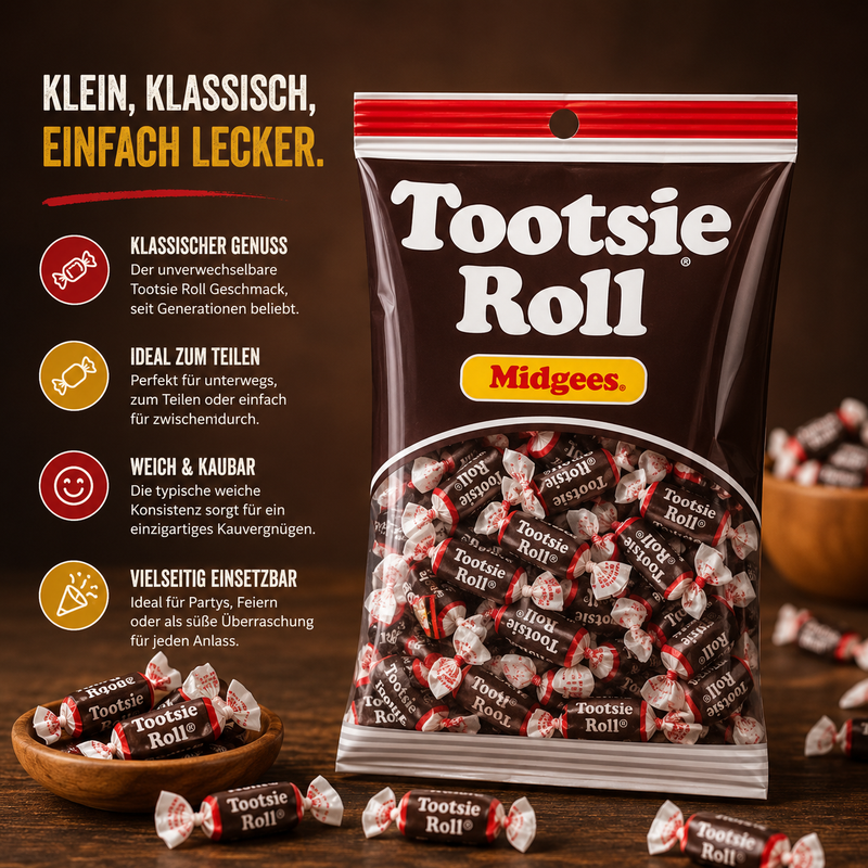 Tootsie Roll - "Midgees" (100 g)
