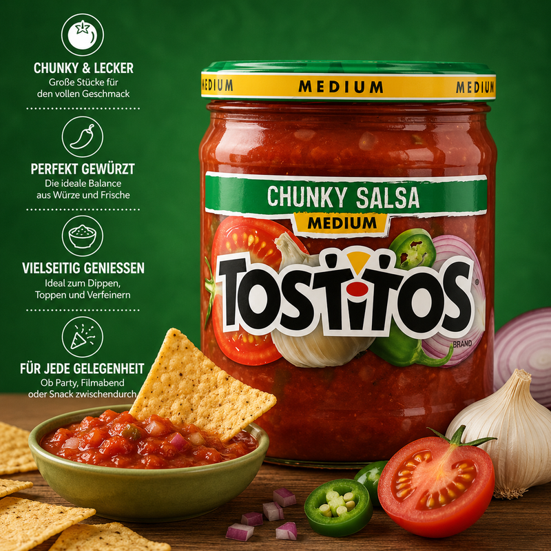 Tostitos - Chunky Salsa Dip "Medium" (439,4 g)