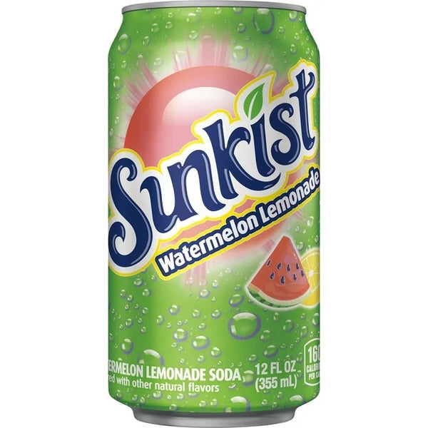 Sunkist - Soda "Watermelon Lemonade" (355ml)