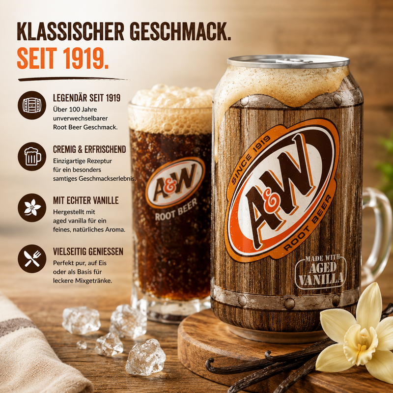 A&W - "Root Beer" (355 ml)