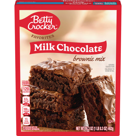 Betty Crocker - Brownie Mix "Milk Chocolate" (462 g)