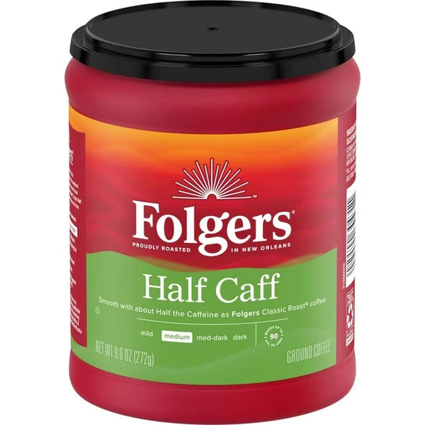 Folgers - Ground Coffee "Half Caff" (272 g)