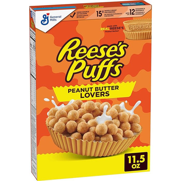 General Mills - Cereal "Reese's Puffs PEANUT BUTTER LOVERS" (326 g)