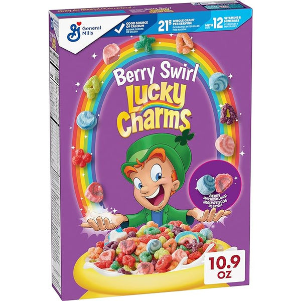 Lucky Charms - Cereal "Berry Swirl" (309 g)