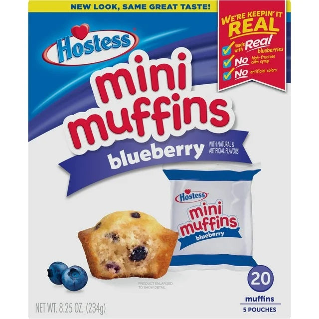 Hostess - mini muffins "blueberry" (234 g)