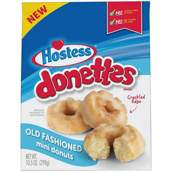 Hostess - donettes mini donuts "Old Fashioned" (298 g)