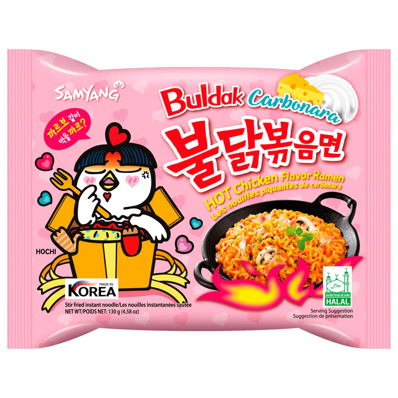 SAMYANG - Buldak Carbonara "Hot Chicken Flavor Ramen" (130 g)