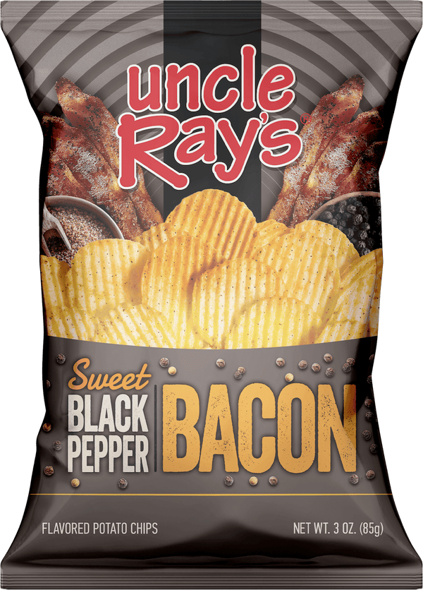 Uncle Ray's - Chips "Sweet Black Pepper Bacon" (85g)