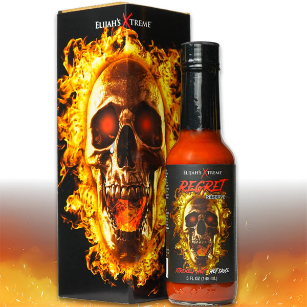 ELIJAH'S XTREME - Hot Sauce "XTREME REGRET RESERVE" (148 ml)