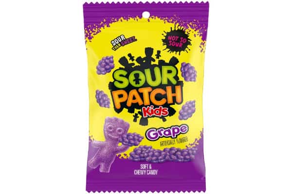 Sour Patch - Kids - Soft & Chewy Candy "Grape" (101 g)