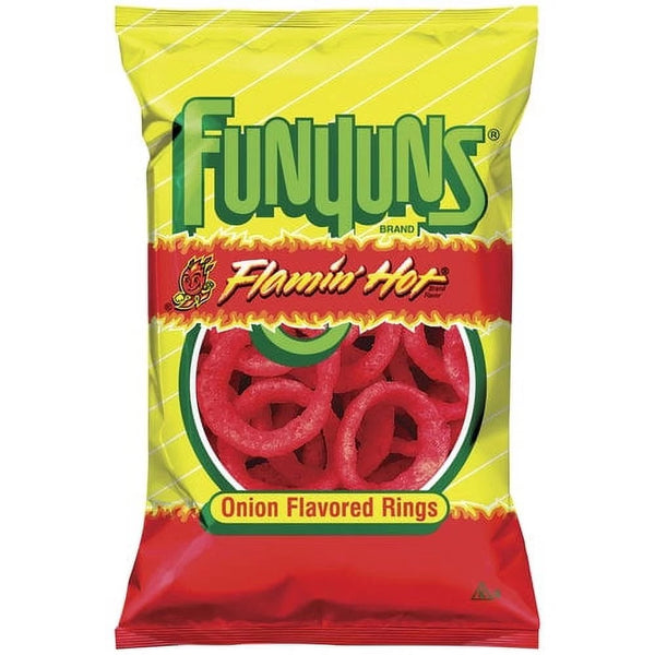 FritoLay - "Funyuns Onion Flavored Rings Flamin' Hot" (163 g)