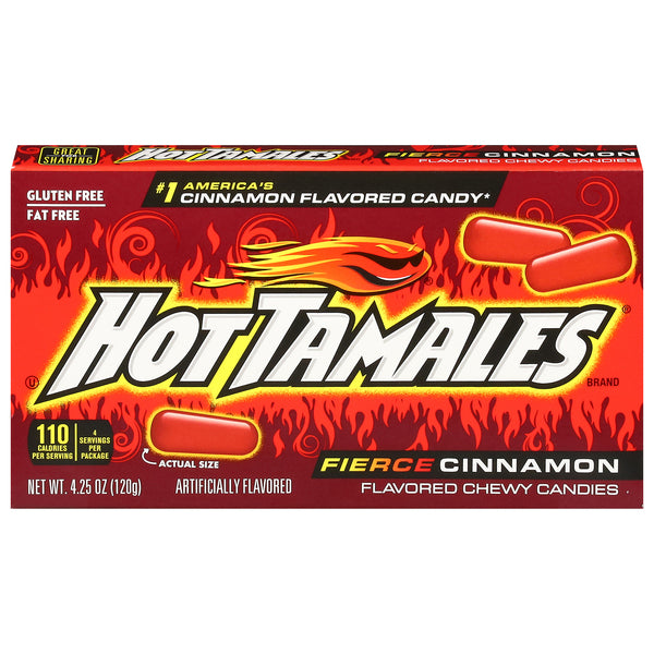 Hot Tamales - Candy "Fierce Cinnamon" (120 g)