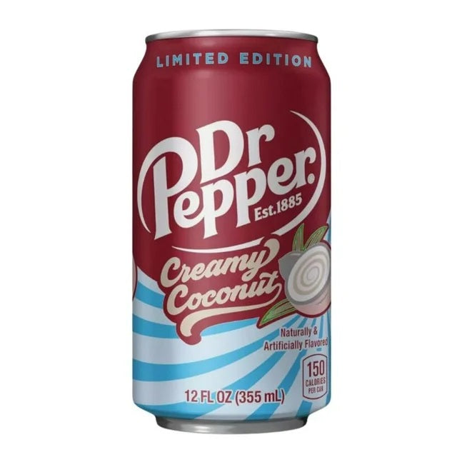 Dr Pepper "Creamy Coconut" Limited Edition (355 ml)