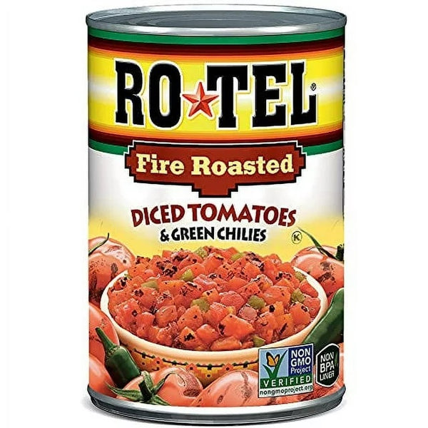 ROTEL - Fire Roasted "Diced Tomatoes & Green Chilies" (283 g)