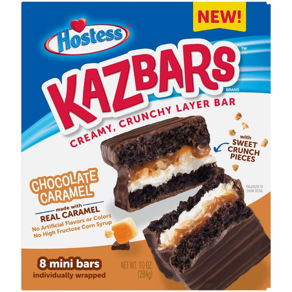 Hostess - KAZBARS "Chocolate Caramel" (284 g)