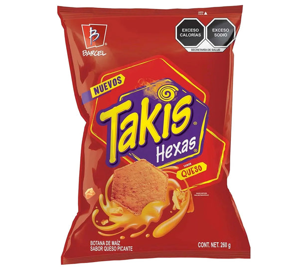 Takis - Tortilla Chips "HEXAS QUESO" (260 g)