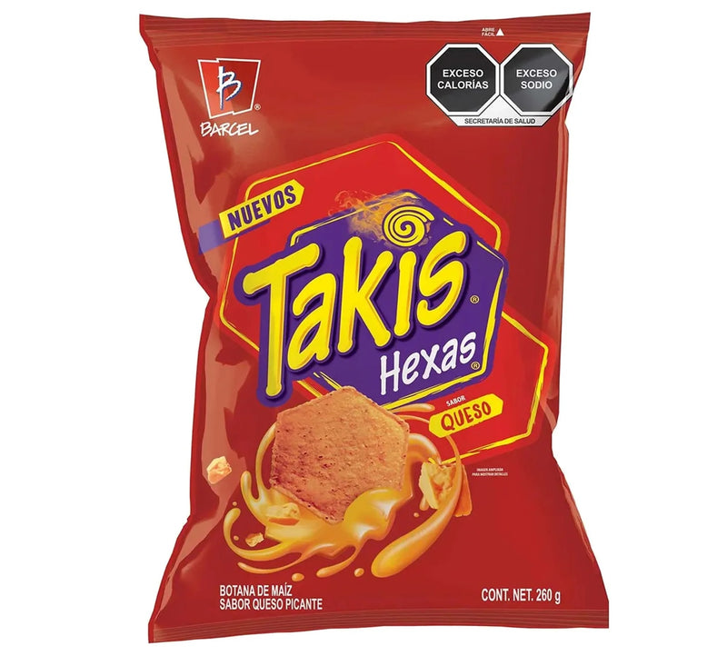 Takis - Tortilla Chips "HEXAS QUESO" (260 g)