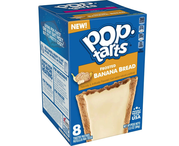 Kellogg's - Pop-Tarts "Frosted Banana Bread" (384 g)