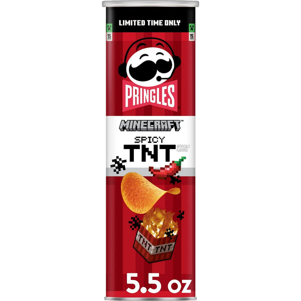 Pringles - Potato Chips "MINECRAFT SPICY TNT" (158 g)