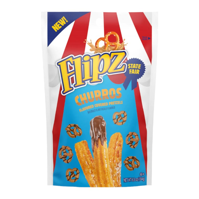 Flipz - Flavored Covered Pretzels "CHURROS" (184 g)