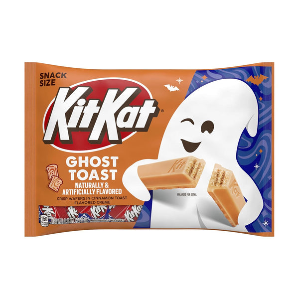 KitKat - Crisp Wafers "Ghost Toast" (277 g) - ca. 20 Stück, einzeln verpackt