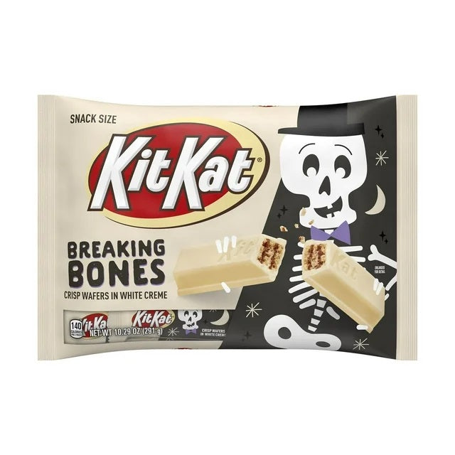 KitKat - Crisp Wafers "Breaking Bones" (277 g) - ca. 20 Stück, einzeln verpackt