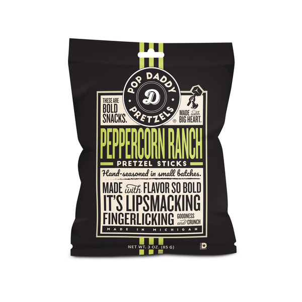 Pop Daddy - Pretzel Sticks "Peppercorn Ranch" (85 g)