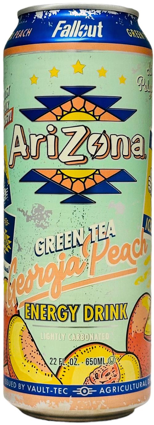 Arizona - Energy Drink Fallout "Green Tea Georgia Peach" (650 ml)