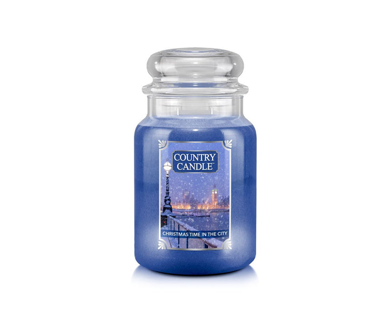 Country Candle - Large Jar - 2-Docht "Christmas Time in the City" (737g)