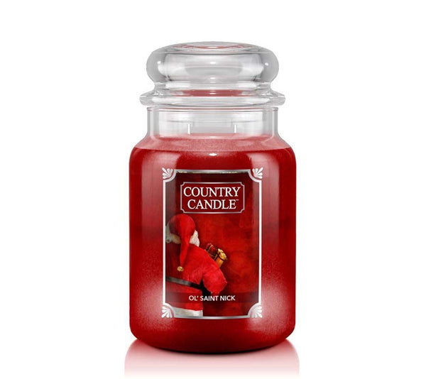 Country Candle - Large Jar - 2-Docht "OL´ SAINT NICK" (680 g)