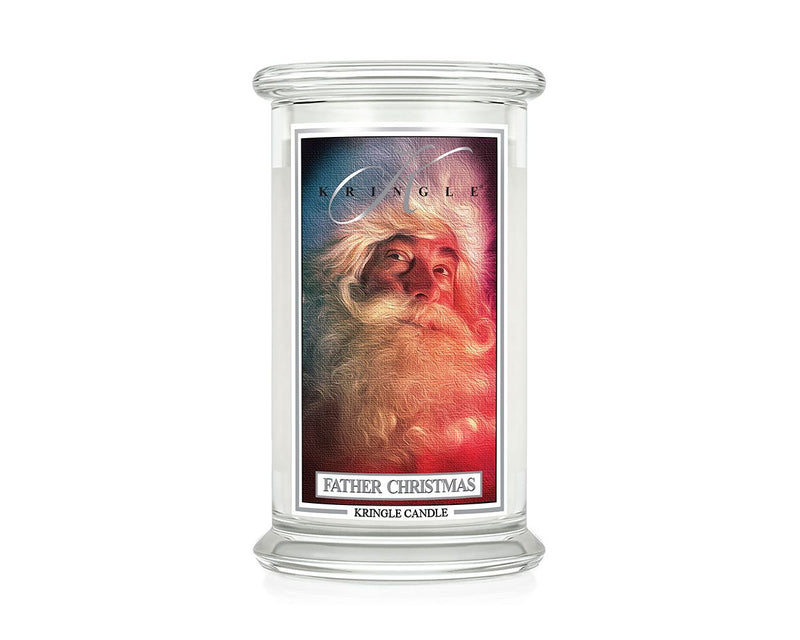 Kringle Candle Large - 2-Docht "Father Christmas" (624 g)