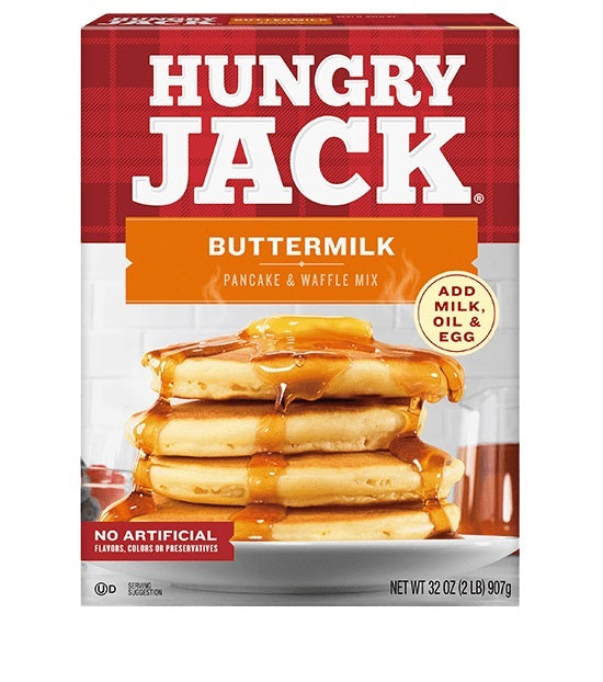 Hungry Jack - Pancake Mix & Waffel Mix "BUTTERMILK" (907 g)