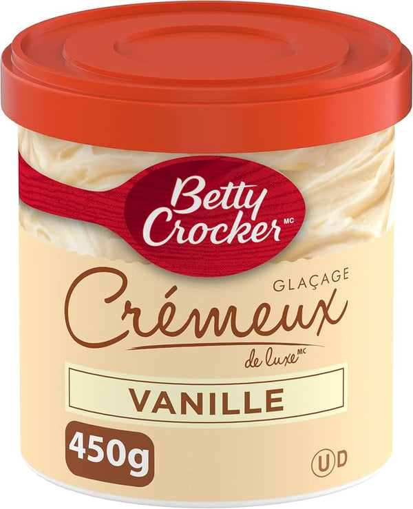 Betty Crocker - Frosting Creamy Deluxe "Vanilla" (450 g)