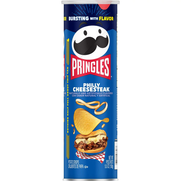 Pringles - Potato Chips "Philly Cheesesteak" (158 g)