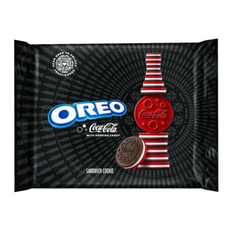 OREO - Cookies "Coca Cola with Popping Candy" (303 g)