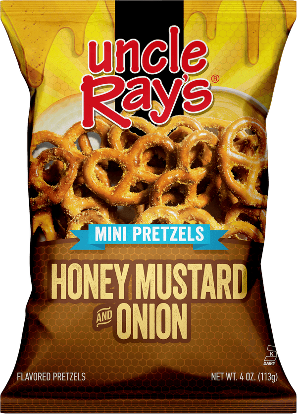 uncle Ray's - Mini Pretzel "Honey Mustard and Onion" (113 g)