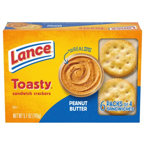 Lance - Toasty Sandwich Crackers "Peanut Butter" (145 g)