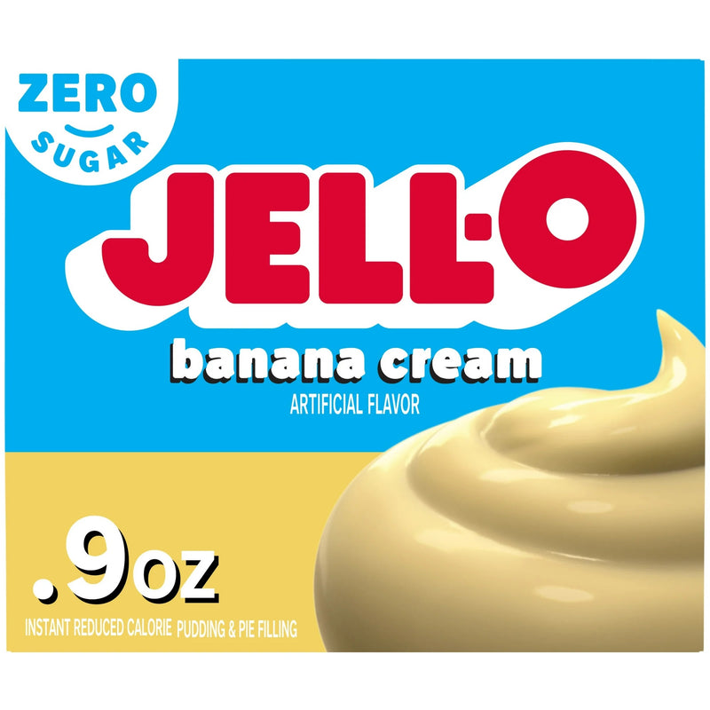 JELL-O - Instant Pudding "banana Cream" zero sugar (25 g)