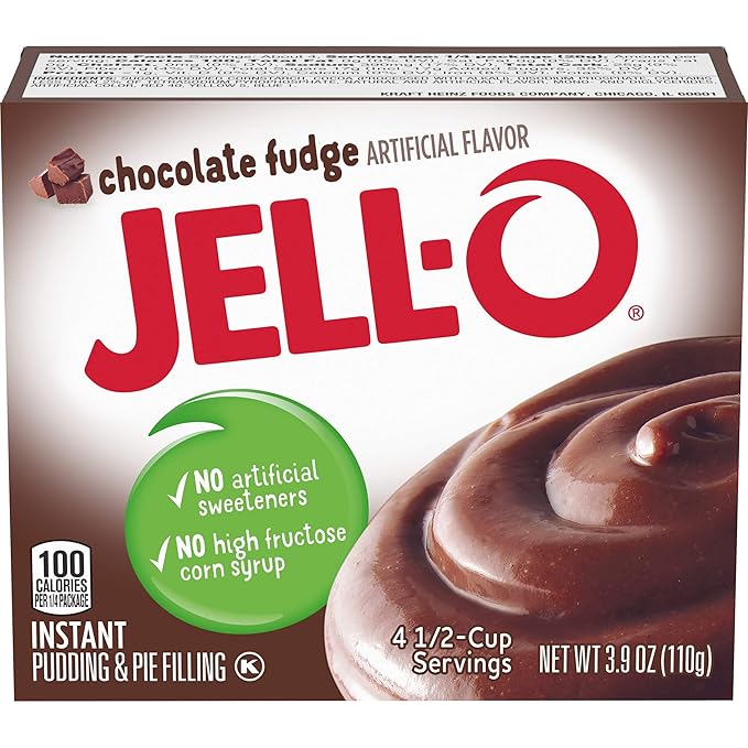 JELL-O - Instant Pudding "Chocolate Fudge" (110 g)