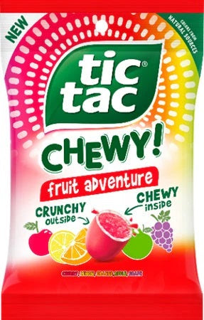 Tic Tac - chewy "fruit adventure" (80 g)