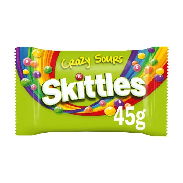 Skittles - "Crazy Sours" (45 g)