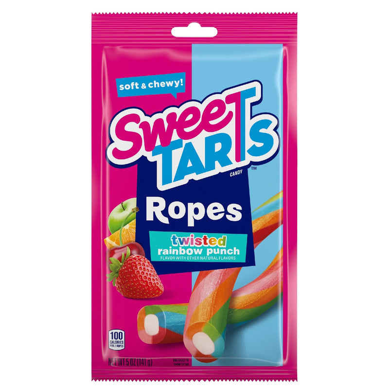 Sweetarts - Ropes "twisted rainbow punch" (141 g)