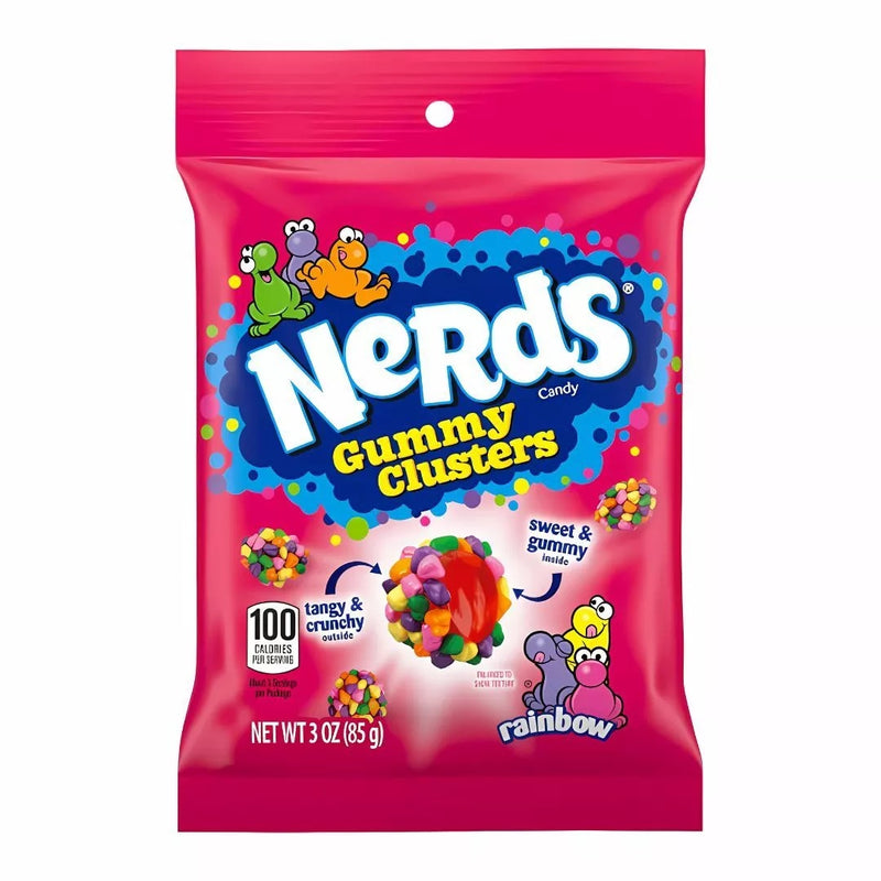 Nerds - Gummy Clusters "rainbow" (85 g)