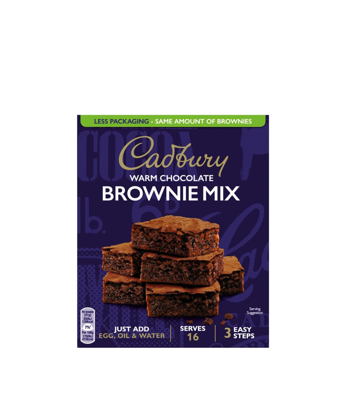 Cadbury - Warm Chocolate "Brownie Mix" (350 g)