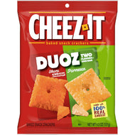 CHEEZ-IT - baked snack crackers "DOUZ - Sharp Cheddar/Parmesan" (121 g)