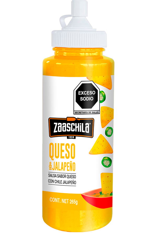 Zaaschila - Käsesoße "Queso & Jalapeno" (265 g)