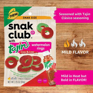 snak club - Tajin Chili & Lime "peach rings" (64 g)