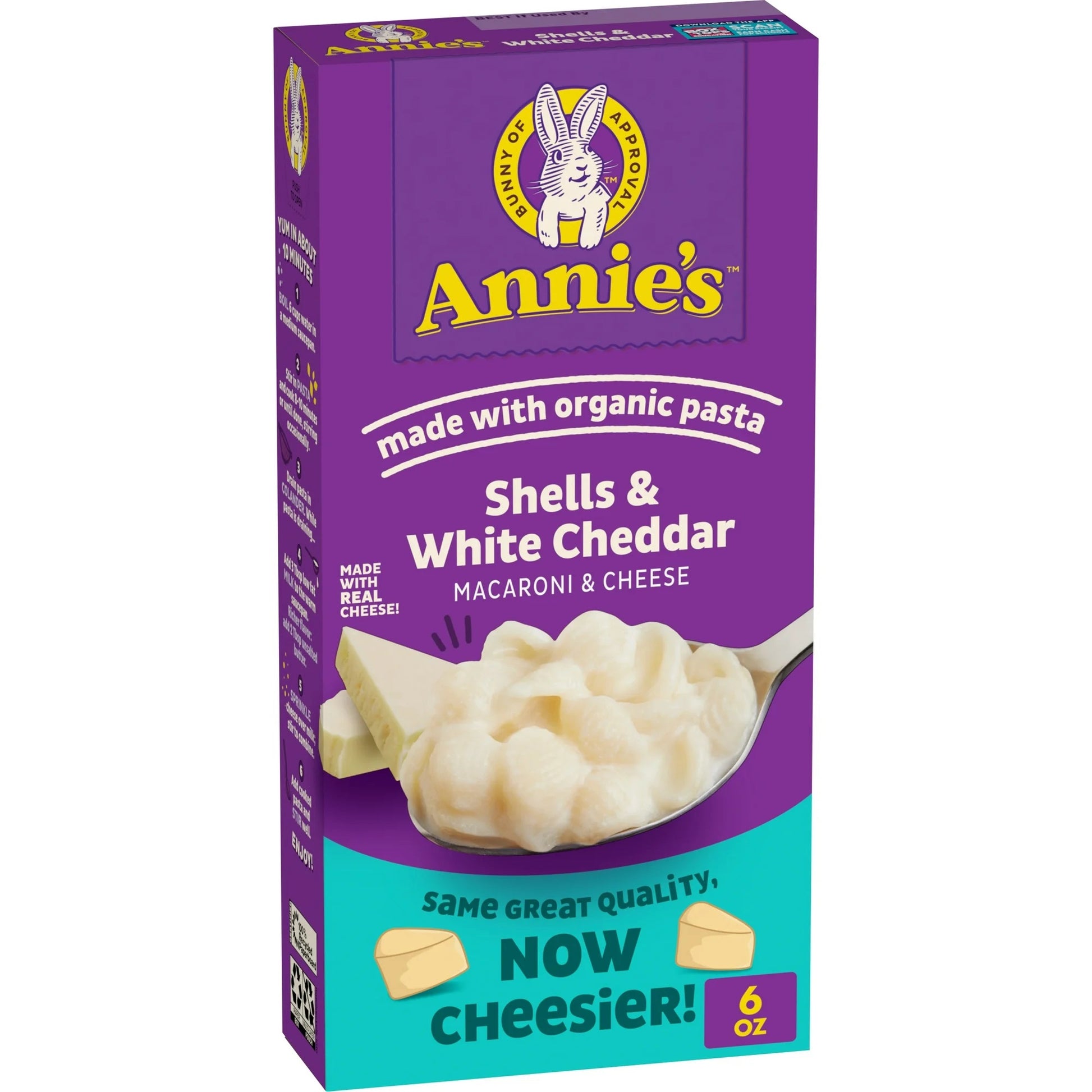Annie's - Macaroni & Cheese "Shells & White Cheddar" (170 g)